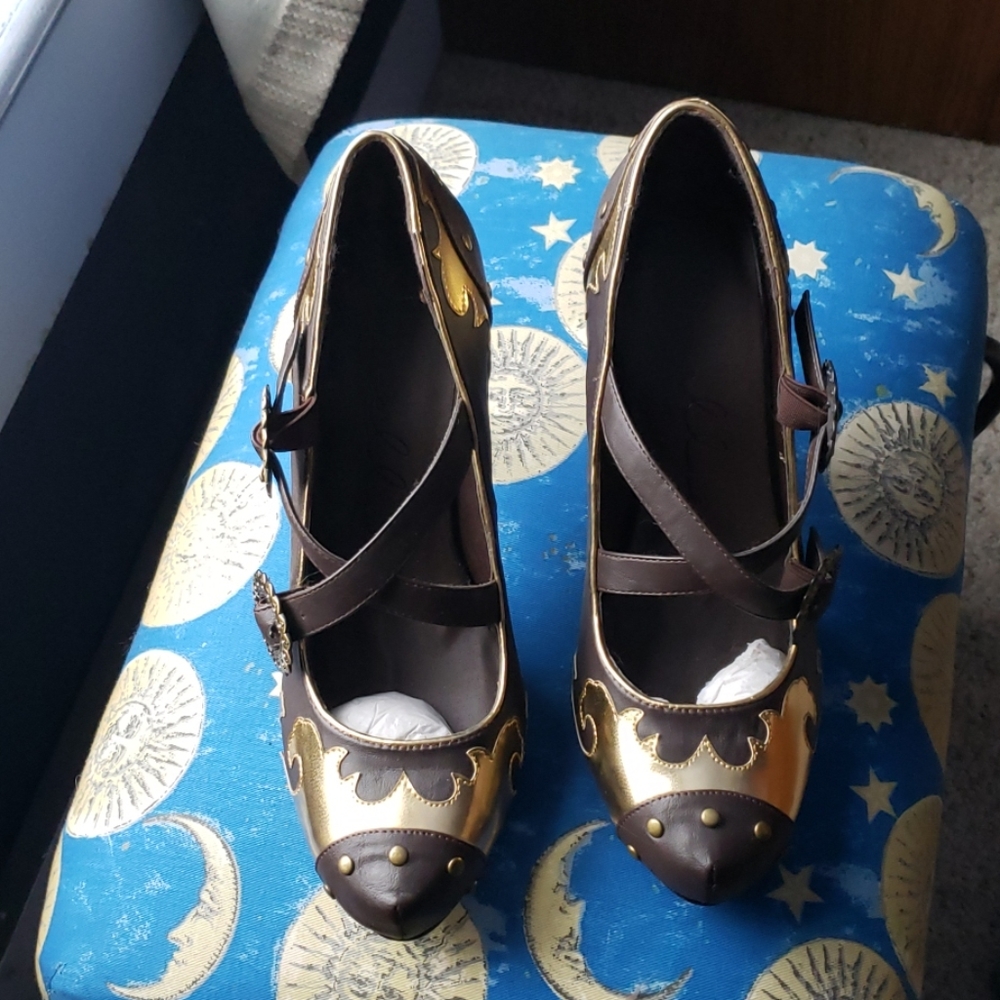 Steampunk high heels